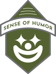 Sense of humor badge